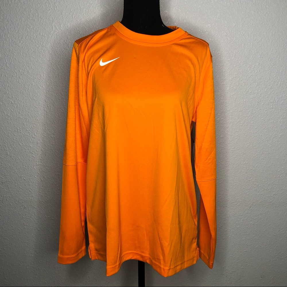 Nike bright orange long sleeve